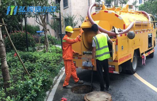 上海崇明区三星镇雨污管道清淤疏通